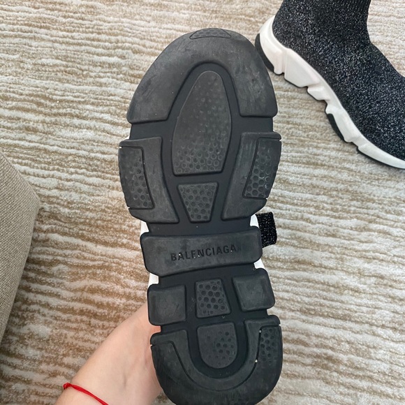 Balenciaga sneakers glitter size 8,5 - Picture 2 of 3